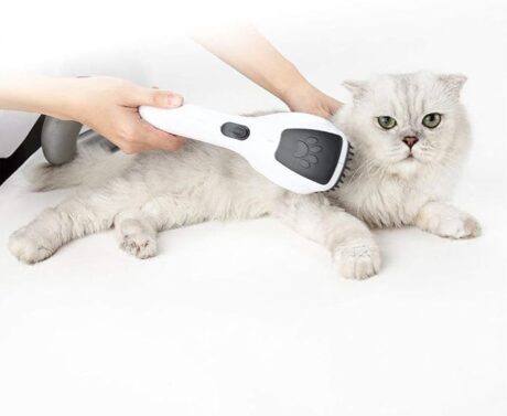 EZ SPARES Grooming and Cleaning Tool,Dog Cat Animal Pet Attachment Massage Handheld Brush Electrostatic Absorption for All 2 Sizes 32mm&35mm Universal Vacuum Cleaner with Instruction Gift