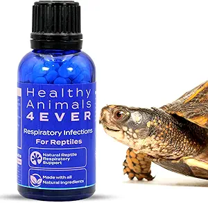 HealthyAnimals4Ever Natural Reptile Respiratory Support - Gentle, Immune-Boosting Formula for Breathing Ease, Airway Clarity & Respiratory Wellness - 300 Count