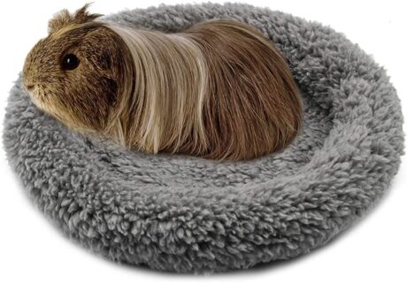 BWOGUE Hamster Bed,Round Velvet Warm Sleep Mat Pad for Hamster/Hedgehog/Squirrel/Guinea Pig/Rats and Other Small Animals