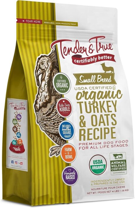 Tender & True Small Breed Organic Turkey & Oats