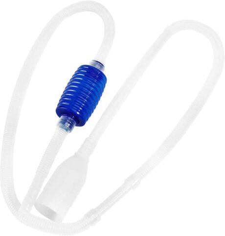 AQUANEAT Aquarium Siphon, Fish Tank Siphon, Aquarium Vacuum, Aquarium Water Changer, Gravel Cleaner for Fish Tank (Large)