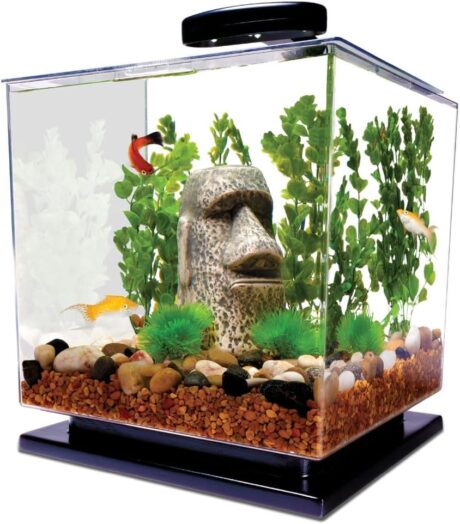 Tetra LED Cube Shaped 3 Gallon Aquarium with Pedestal Base