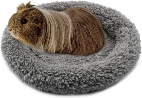 BWOGUE Hamster Bed,Round Velvet Warm Sleep Mat Pad for Hamster/Hedgehog/Squirrel/Guinea Pig/Rats and Other Small Animals